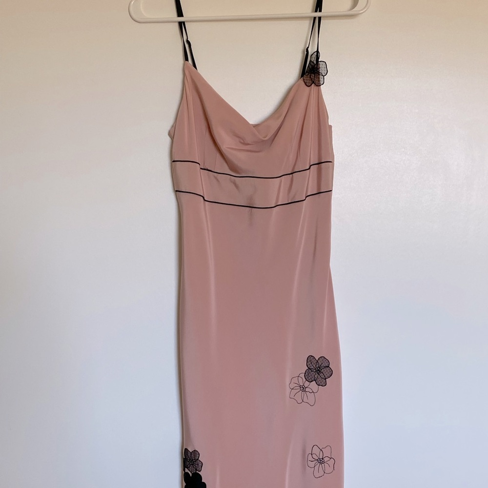 Express Silk Cowl Neck Dress